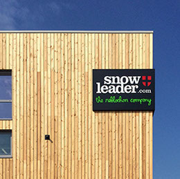 Vue extérieure du siège Snowleader à Annecy.